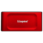 SSD portabil extern Kingston XS1000, 1 TB, Roșu (SXS1000R/1000G)