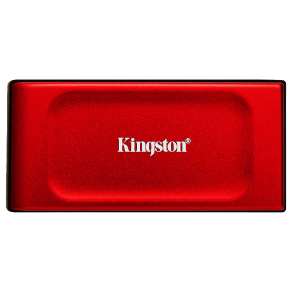 SSD portabil extern Kingston XS1000, 1 TB, Roșu (SXS1000R/1000G)