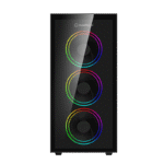 Carcasă PC Gamemax Draco XD, Midi-Tower, Fără PSU, Negru - Image 5