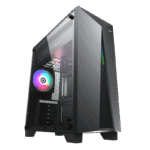 Carcasă PC Gamemax Nova N6, Midi-Tower, Fără PSU, Negru