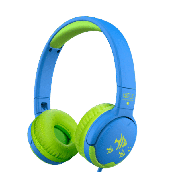 XO Headphones Kids, EP47 stereo, Blue-Green