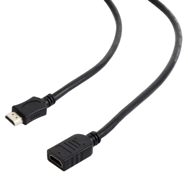 Cablu Video Cablexpert CC-HDMI4X-0.5M, HDMI (M) - HDMI (F), 0,5m, Negru