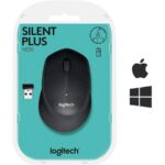 Mouse Wireless Logitech M330 Silent Plus, Negru - imagine 2