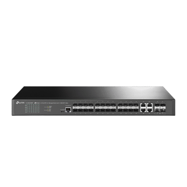Switch de rețea TP-LINK TL-SG3428XF,