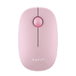 Wireless Mouse Havit MS57GT, 1600dpi, 3 buttons, Ambidextrous, 1xAA, 50g, 2.4Ghz, Pink