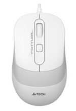 Mouse A4Tech FM10, Alb/Gri - imagine 10