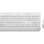 Set Tastatură + Mouse Logitech MK650, Fără fir, Alb