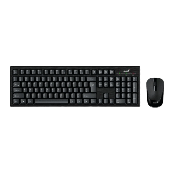 Set Tastatură + Mouse Genius KM-8101, Fără fir, Negru