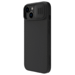 Husă Nillkin iPhone 15 Plus, CamShield Silky Silicone, Elegant Black - Image 8