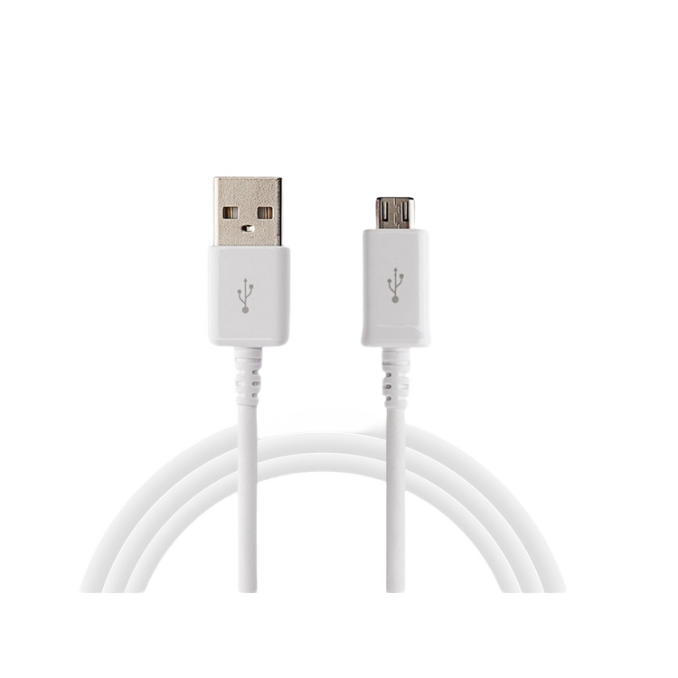 9c5ede1d-e1e9-465b-bcde-d53bf9809a70 Cablu încărcare și sincronizare Samsung ECB-DU4EWE, Micro-USB/USB Type-A, 1,5m, Alb - Image 1