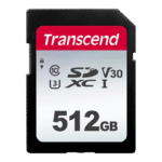 Card de Memorie Transcend MicroSDXC Class 10, 512GB (TS512GSDC300S)