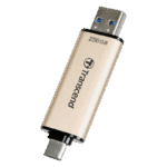 Memorie USB Transcend JetFlash 930C, 256GB, Auriu - Image 2