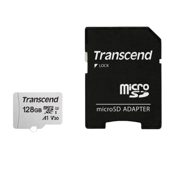 Card de Memorie Transcend MicroSDXC Class 10, 128GB (TS128GUSD300S-A)