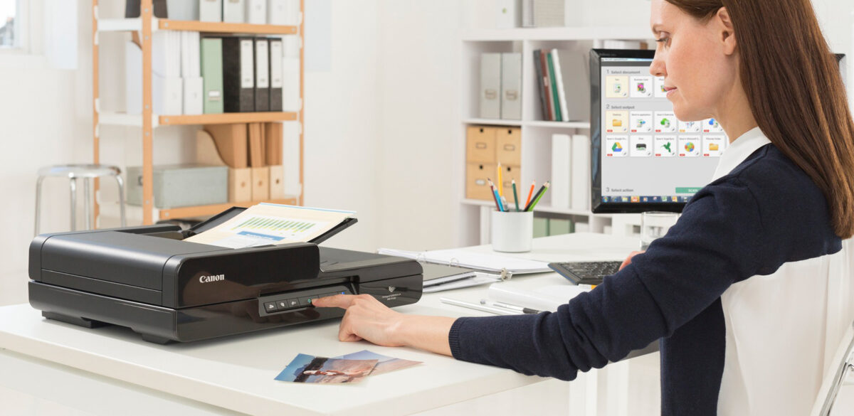Scanner Tablet Canon imageFORMULA DR-F120, A4, Negru - Image 4