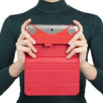 Husă pentru tabletă RivaCase Malpensa, 7", Microfibră, Roșu - imagine 5