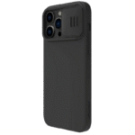 Husă Nillkin iPhone 14 Pro Ma CamShield Silky Magnetic Silicone, Elegant Black - imagine 6