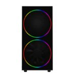 Carcasă PC Gamemax Black Hole, Midi-Tower, Fără PSU, Negru - Image 5