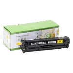 Cartuş SCC Compatible HP CB542A/CE320A/CF212A, Galben