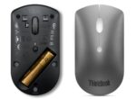 Mouse Wireless Lenovo ThinkBook Bluetooth Silent Mouse, Gri - imagine 5