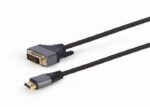 Adaptor Video Cablexpert CC-HDMI-DVI-4K-6, HDMI (M) - DVI-I (M), 1,8m, Negru - Image 4