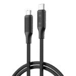 Cablu încărcare și sincronizare XO NB-Q265B, USB Type-C/USB Type-C, 1m, Negru