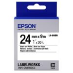 Cartuş de bandă Epson LK-6WBN, 24 mm x 9 m - Image 2