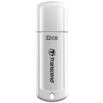Memorie USB Transcend JetFlash 370, 32GB, Alb - imagine 2