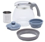 Ceainic cu infuzor RESTO 90510, 1.2L, Gri - Image 18