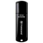 32GB USB3.1 Flash Drive Transcend "JetFlash 280T", Black, Endurance 3D NAND (R/W:140/40MB/s) Bulk - imagine 3