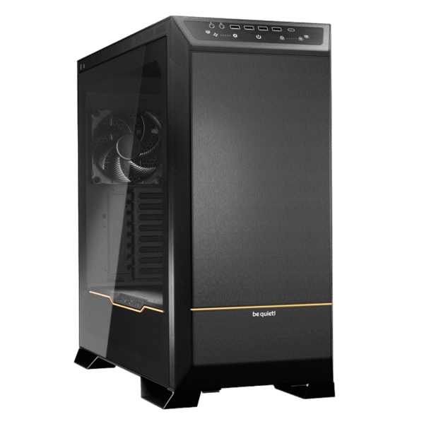 Carcasă PC be quiet! BGW50, Midi-Tower, Fără PSU, Negru