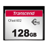 128GB CompactFlash Card, CFast 2.0, Transcend  CFX602 "TS128GCFX602" (R/W: 500/350MB/s)