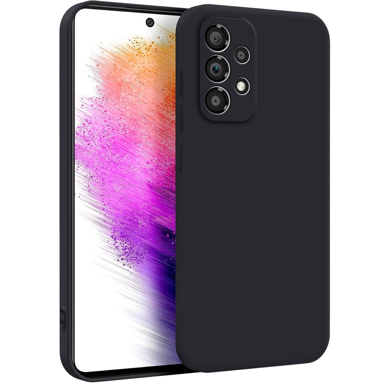 a7bcb3ad-56bf-4407-9fce-94bf813ebdd5 Xcover husa p/u Samsung A53, Liquid Silicone, Black - Image 1