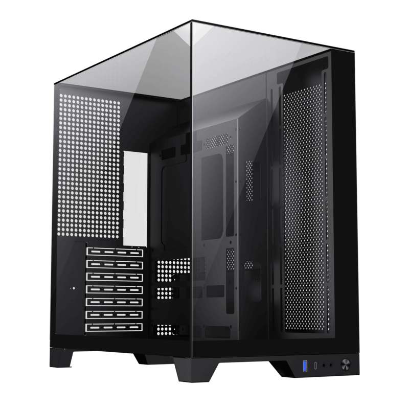 a8d51391-858f-4792-aff9-270e2f99de06 Carcasă PC Gamemax Infinity Plus, Midi-Tower, Fără PSU, Negru - Image 1