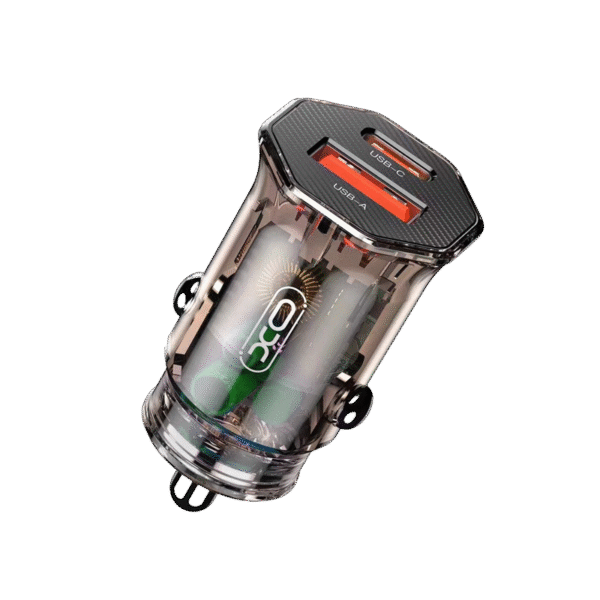 Incărcător auto XO CC50, 20W, Maro
