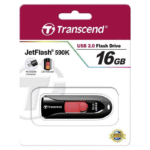Memorie USB Transcend JetFlash 590, 16GB, Negru - imagine 8