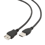 Cablu prelungitor Cablexpert CCP-USB2-AMAF-10, USB Type-A (M)/USB Type-A (F), 3m, Negru - Image 5