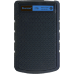 HDD portabil extern Transcend StoreJet 25H3B, 2 TB, Albastru Marin (TS2TSJ25H3B) - imagine 2