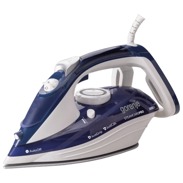 Fier de călcat Gorenje Steam care pro SIH2600BLC, 2600W, Albastru