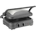 Grătar electric Cuisinart GR47BE, 1600W, Negru - Image 7