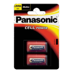 LR08 Panasonic "CELL Power" 12V, Alkaline, Blister*2, LRV08L/2BE, (23A, 8LR23)