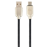 Cablu încărcare și sincronizare Cablexpert CC-USB2R-AMmBM-1M, USB Type-A/micro-USB, 1m, Negru