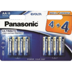 Baterii Panasonic LR03EGE, AAA, 8buc.