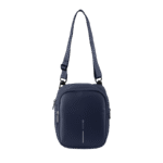 Geantă pe umăr Bobby Boxy Sling, Polietilen tereftalat reciclat, Bleumarin