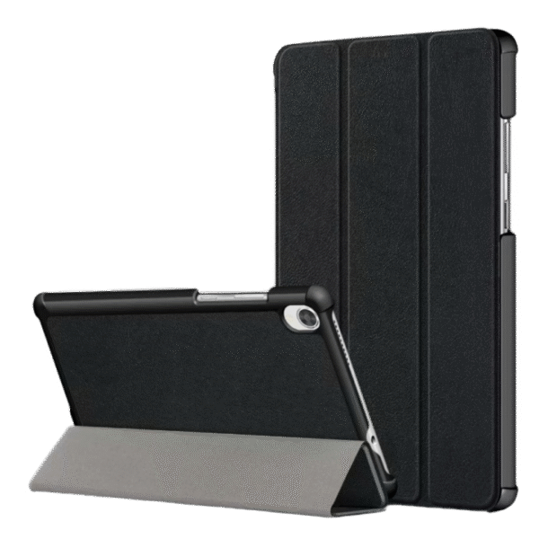 Tablet Case Book PU Leather for Lenovo Tab M8, Black