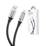 Cable de date XO NB251, USB Type-A/micro-USB, 1m, Negru - Image 5