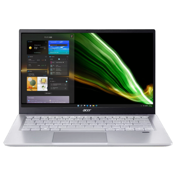 Laptop 14" Acer Swift 3 SF314-43, Pure Silver, AMD Ryzen 7 5700U, 16GB/512GB, Linux eShell
