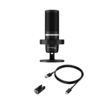Microfon Gaming HyperX DuoCast, Cu fir, Negru - Image 2