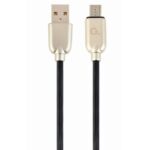 Cablu încărcare și sincronizare Cablexpert CC-USB2R-AMmBM-2M, USB Type-A/micro-USB, 2m, Alb - Image 3