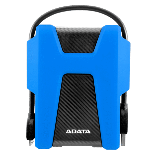 2.0TB (USB3.1) 2.5" ADATA HD680 Anti-Shock External Hard Drive, Black/Blue (AHD680-2TU31-CBL)