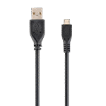 Cablu încărcare și sincronizare Cablexpert CCP-mUSB2-AMBM-0.5M, USB Type-A/micro-USB, 0,5m, Negru